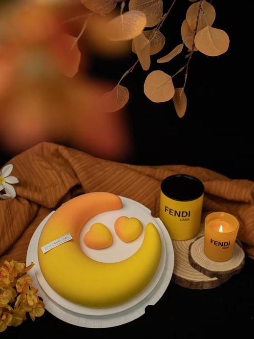 【三与叁山】慕斯蛋糕-心汐月韵 7.5英寸 商品图1