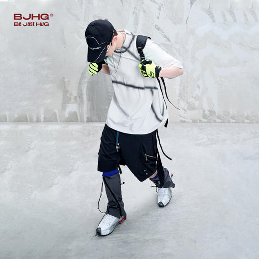 BJHG不计后果工装短裤男夏季2025新款废土风机能户外运动五分裤子 商品图3
