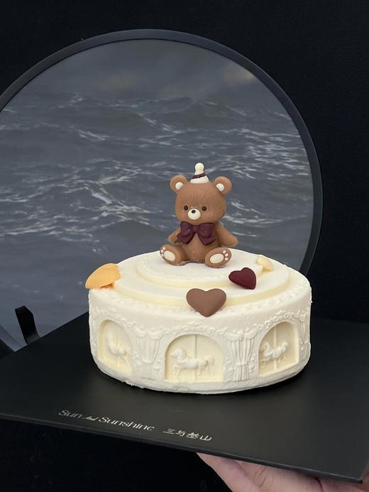 【三与叁山】慕斯蛋糕-萌趣小熊 5.5英寸 商品图5