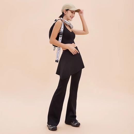 【147元任选3件】跃牌【蚂蚁运动】系列 提臀抗菌裸感瑜伽裤裙摆屁帘健身喇叭裤K3541（活动产品，收货7天内支持退换） 商品图4