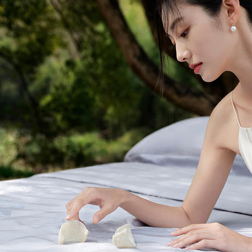 万事利可水洗纯蚕丝夏被-花漾 商品图4