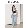 LILY MOON进口和纸纱天丝圆领套头针织衫LM1209 商品缩略图1