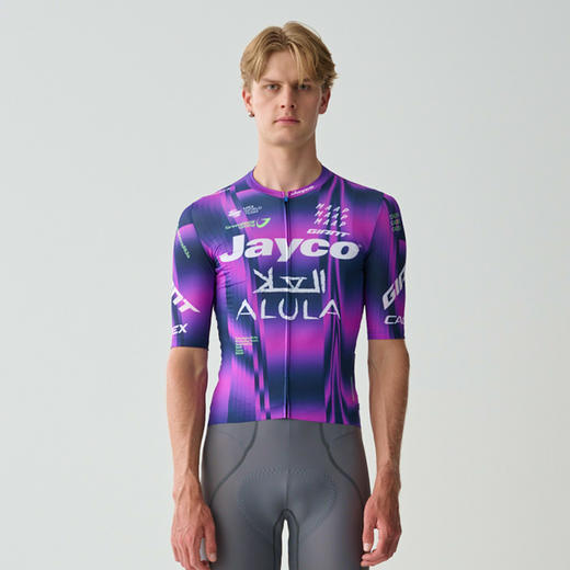 MAAP X GreenEDGE 男士 Pro Air Jersey 车队版 紫墨色 短袖骑行服 商品图1
