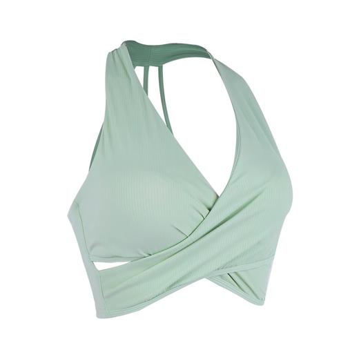 跃牌【洛水之神系列】高端仙气瑜伽背心带胸垫无痕运动美背内衣背心762 商品图4