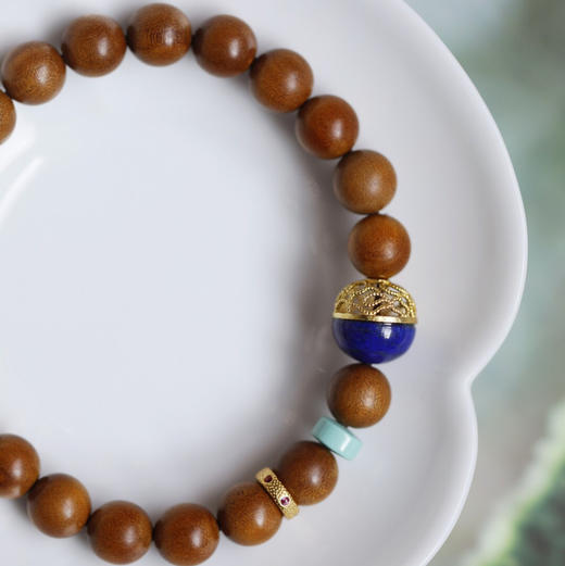 【青山特惠】8mm 21颗 沉水级 老山檀香 原创【安景】手串y8 商品图7