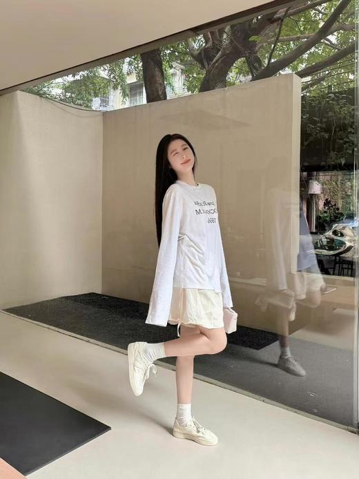 AcneStudios1996系列字母印花图案宽松圆领长袖卫衣男女同款黑色（DY*TJ） 商品图5