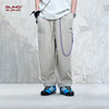 BJHG不计后果 凉感休闲裤男款夏季宽松简约潮流冰丝质感九分裤女 商品缩略图0