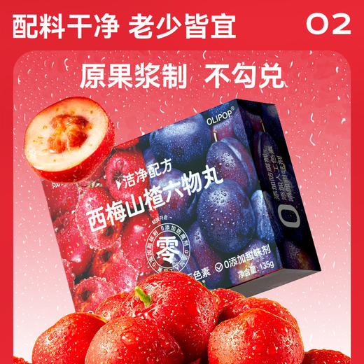 【成分实验室】西梅山楂六物丸 6种食材零蔗糖 呵护“玻璃胃” 商品图1