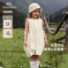 英氏女童连衣裙2025新款夏季女宝透气纯棉背心花苞裙YRLFJ2R038A 商品缩略图0