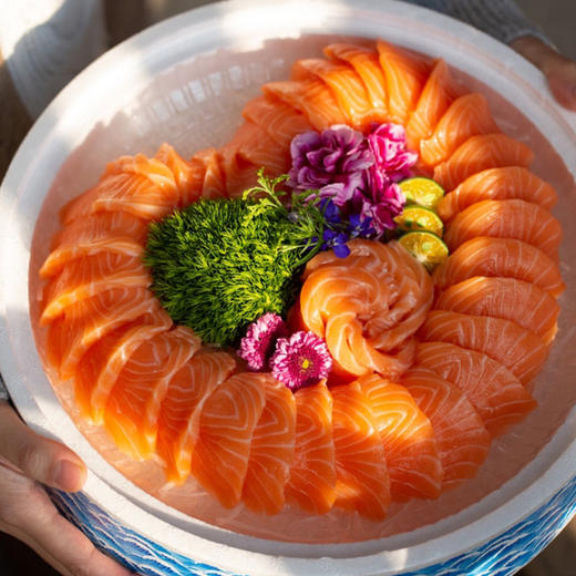 顺丰包邮】挪威🇳🇴三文鱼（品质甄选，鲜美馥郁）鱼腩鱼背中段双拼400克/份 下单后48小时基地直邮 商品图1