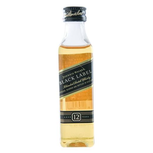 尊尼获加 黑牌12年调配苏格兰威士忌_40%vol  50ml 商品图0
