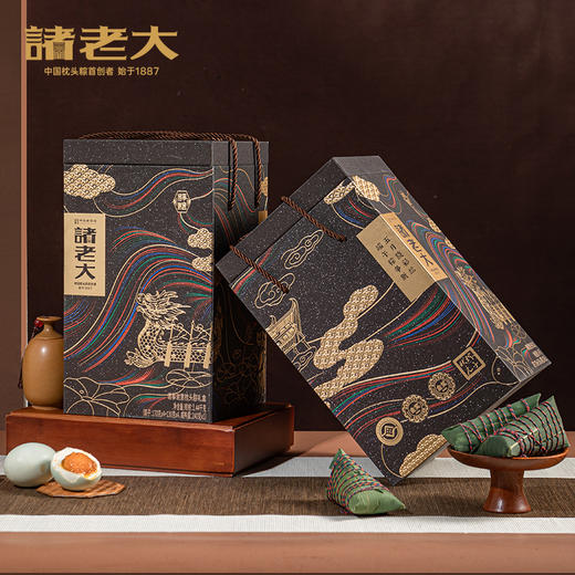 诸老大 诸事谢意枕头粽礼盒（8粽4蛋） - 1440g【端午】SKT 商品图1