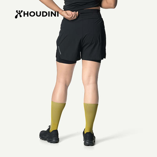 HOUDINI胡丁尼Pace Trail Shorts疾速越野女户外快干跑步健身短裤 840059 商品图1