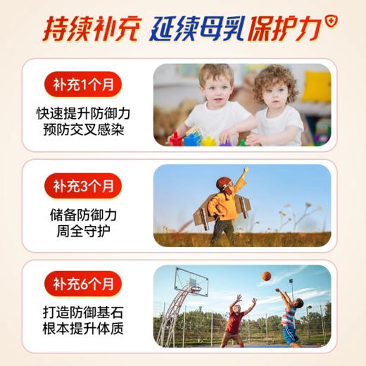美国进口Caredeeply婴幼儿童宝宝成长乳铁蛋白艾比可粉增强免疫抵抗力 商品图3