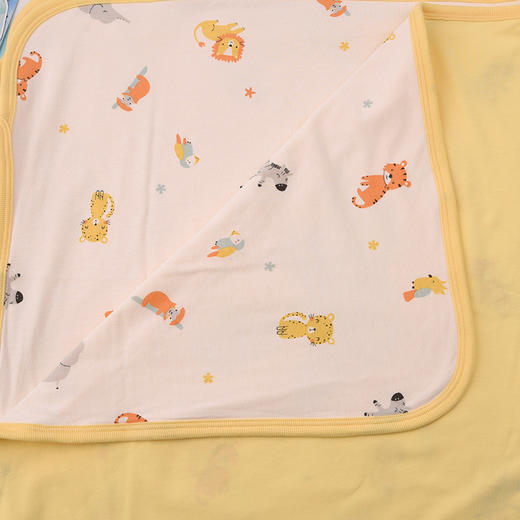 棉果果夏季男童女童抱毯防蚊5A抗菌凉感抱被（90*90cm）M205550200069（没有礼盒） 商品图4