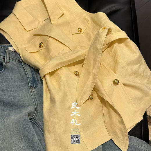 良木里高级感气质盐系小马甲（2365） 商品图6