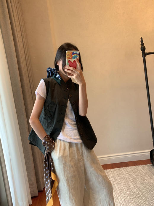 411-1 点睛之笔 双面可用 45R 波点条纹 长条丝巾 绑头发 绑腰带 18号左右发 商品图14