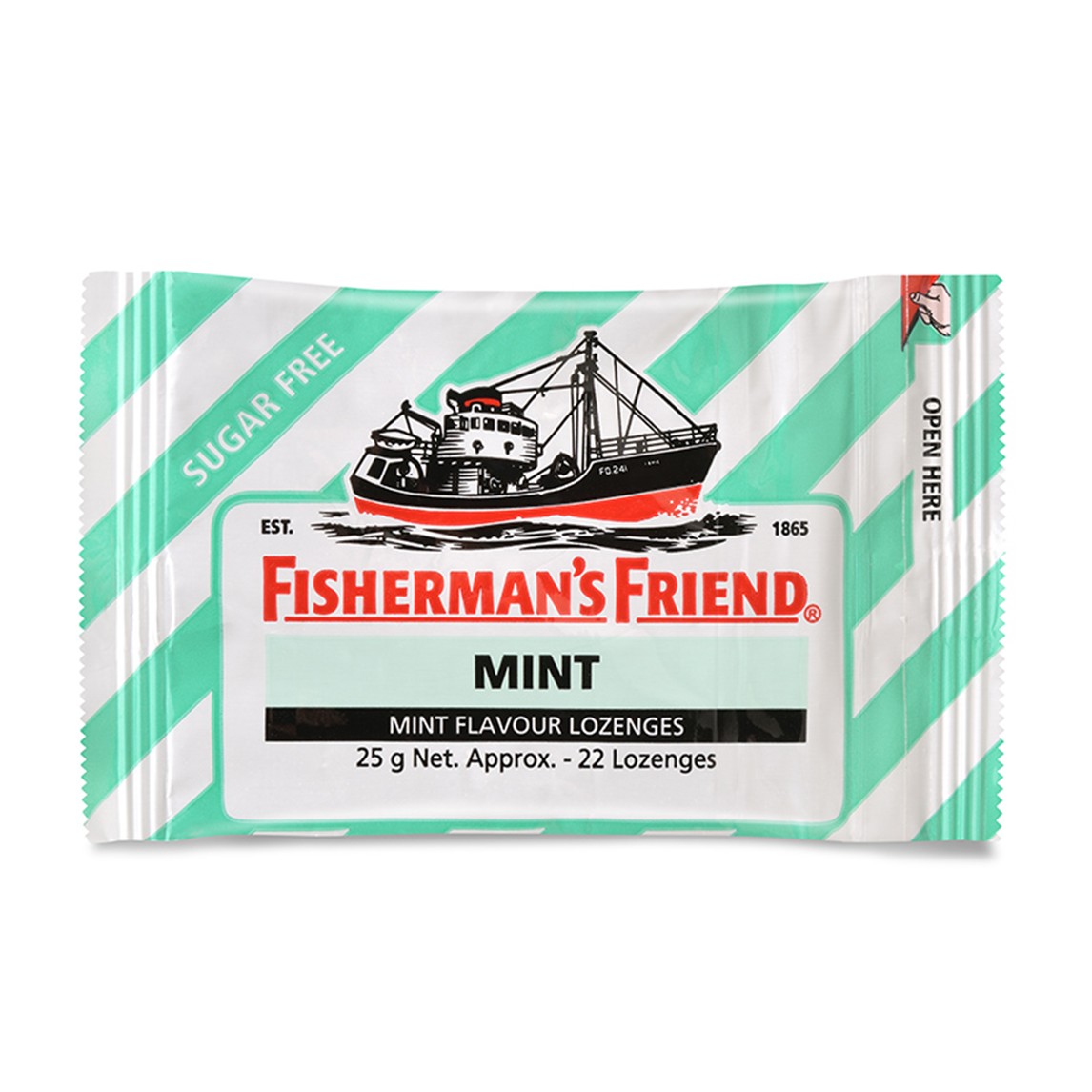 【香港直邮】润嗓清喉 正品 渔夫之宝原味绿色 薄荷 Mint (25g)