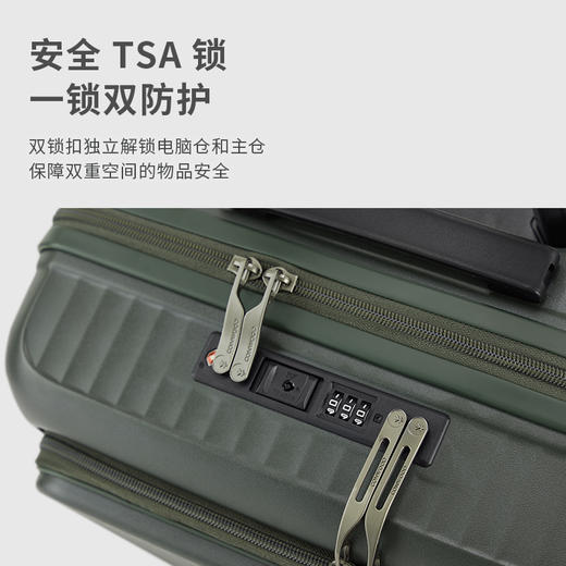 CONWOOD小木 新款前开盖旅行箱可登机 商品图3