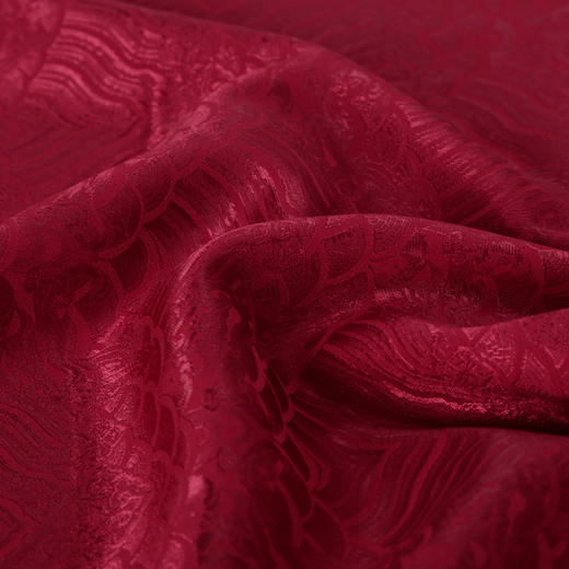 QF817斯尔丽2025新款宴会优雅复古修身复古鳞纹中长款旗开得胜旗袍 商品图8