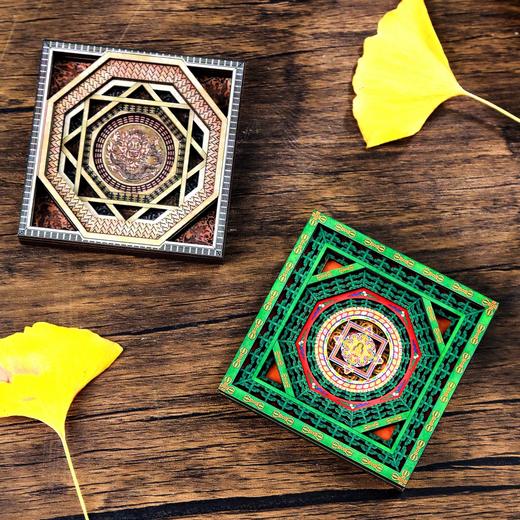 悦然木质藻井冰箱贴 商品图1