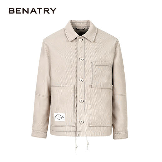 贝纳川时尚大口袋下摆抽绳夹克外套ECK300003097 商品图2