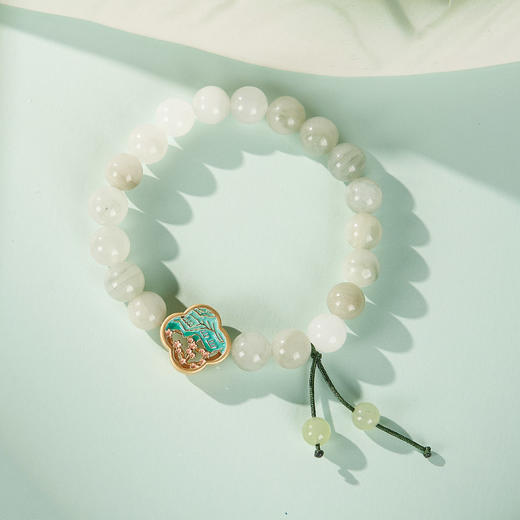 大英博物馆 桃花源记系列 青山远黛天山翠 手链 商品图3