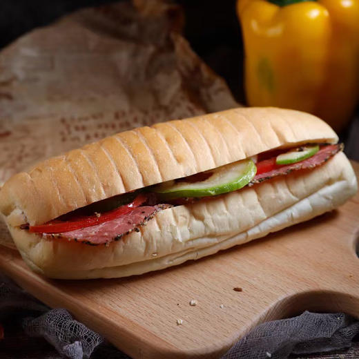 黑椒牛肉帕尼尼三明治 商品图0