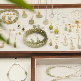 「春和景明」新中式和田玉首饰 | 将春意盎然的景致，融入和田玉饰品之中【3-7天发货】