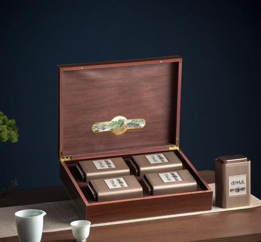 梅花木盒【免漆木.4听】45元1套.整件12套 商品图2