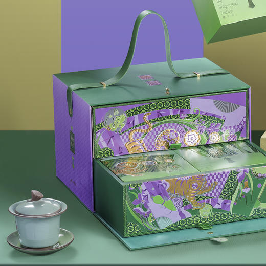 稻香村 稻香吉福礼盒（10粽4蛋+点心）- 1580g【端午】SKT 商品图2