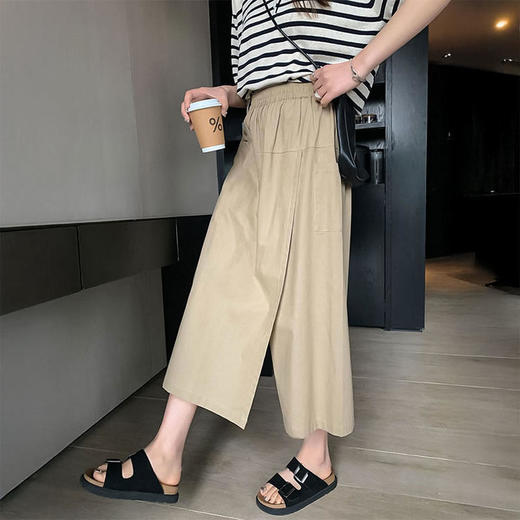 热卖，显瘦！不挑身材！亿绘 夏季山本工装裤裙KC001 叠片裙 冰丝垂感 显瘦轻盈 3色可选 商品图7