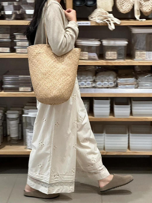蕾丝镂空阔腿裤（锁 商品图0
