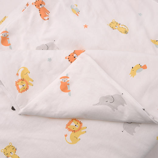 棉果果夏季男童女童被子盖被双面凉感防蚊5A抗菌夏凉被（120*150cm）M205551400068（自带礼盒） 商品图1