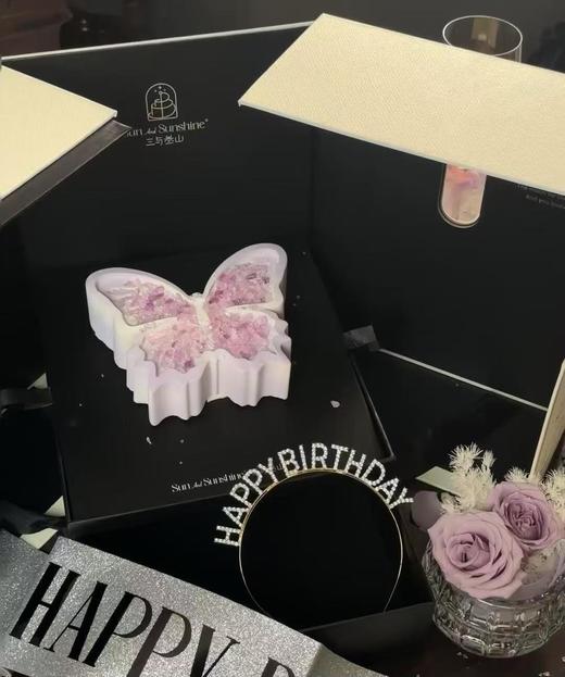 【三与叁山】慕斯蛋糕-幸运蝶 7英寸 商品图2