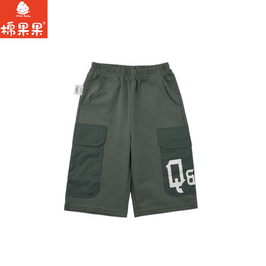 棉果果夏季商场专柜同款男童针织七分裤M212201425356 商品图1