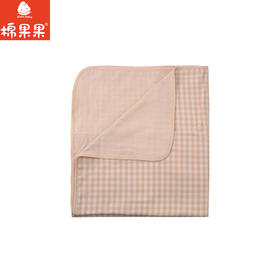 棉果果夏季彩棉纯棉毯子（120*140cm）M205552100049（没有礼盒）