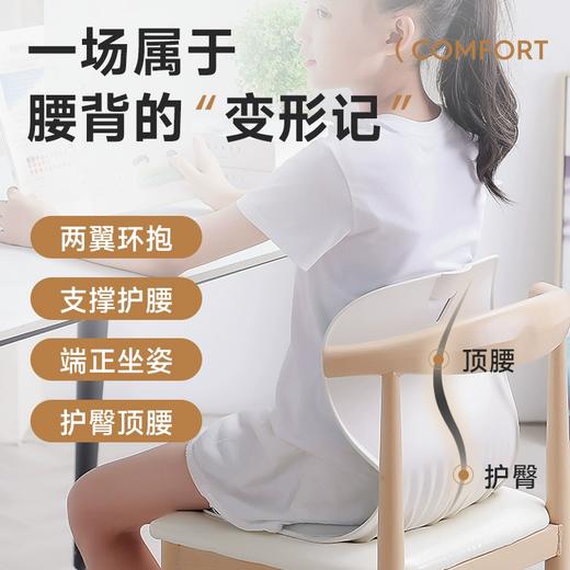BKT人体工学护腰坐姿椅 一体承托护腰减压 呵护脊椎端正体态 商品图5