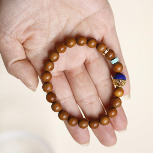 【青山特惠】8mm 21颗 沉水级 老山檀香 原创【安景】手串y8 商品图5