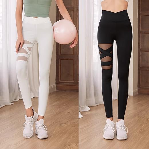 跃牌【洛水之神系列】瑜伽服高端时尚跑步简约运动健身裤182 商品图2