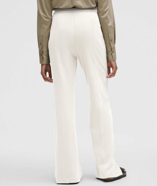 LULU 女士高腰珠地阔腿裤 Z-15187 商品图5