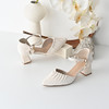 经典鲨2025年夏季新品优雅尖头高粗跟仙女风气质单鞋凉鞋女KC19-529061 商品缩略图1