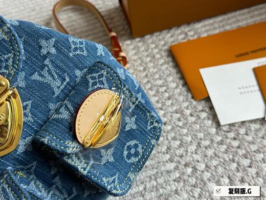 点此购买 LV经典重塑团老花牛仔双肩包 sj 315017 商品图2