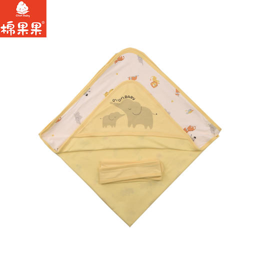 棉果果夏季男童女童抱毯防蚊5A抗菌凉感抱被（90*90cm）M205550200069（没有礼盒） 商品图0