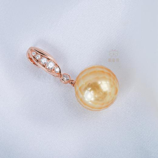 【星耀】刻面金珠挂坠 ZZ12502052 商品图2