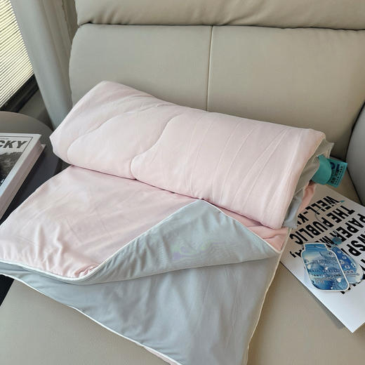 出口品质凉感黑科技·玻尿酸美肤冰皮被夏被，会呼吸的被子，舒服到爆炸💥凉而不冰！ 商品图12