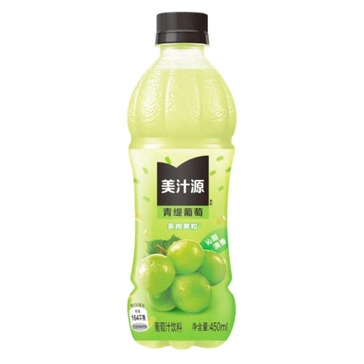 美汁源青缇葡萄450ml*12 商品图1
