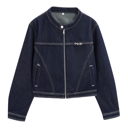 IEF/爱依服2025高个子 春季 港式复古休闲风通勤百搭牛仔外套BG40869 商品图5