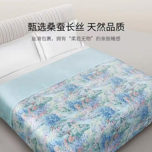 【罗卡芙】B座7F 奥地利兰精天丝爱丁堡花园四件套+同款奥地利兰精天丝/桑蚕丝水洗夏被 商品图3