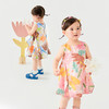 迷你巴拉纯棉连衣裙女童儿童泡泡纱透气甜美A摆艺术无袖 商品缩略图2